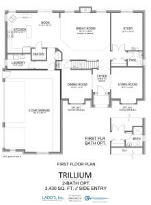 Trillium - 2-Bath Option - First Floor