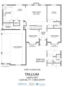 Trillium - 2-Bath Option - First Floor