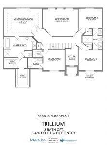 Trillium - 3-Bath Option - Second Floor